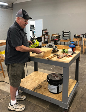 David Kinninger at Workstation