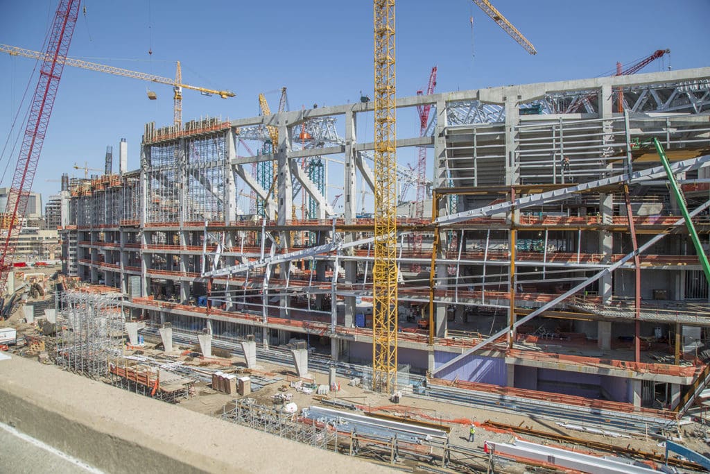 U.S. Bank Stadium Construction