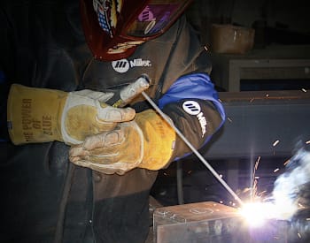 Welding with Hobart Stick Electrode Filler Metals