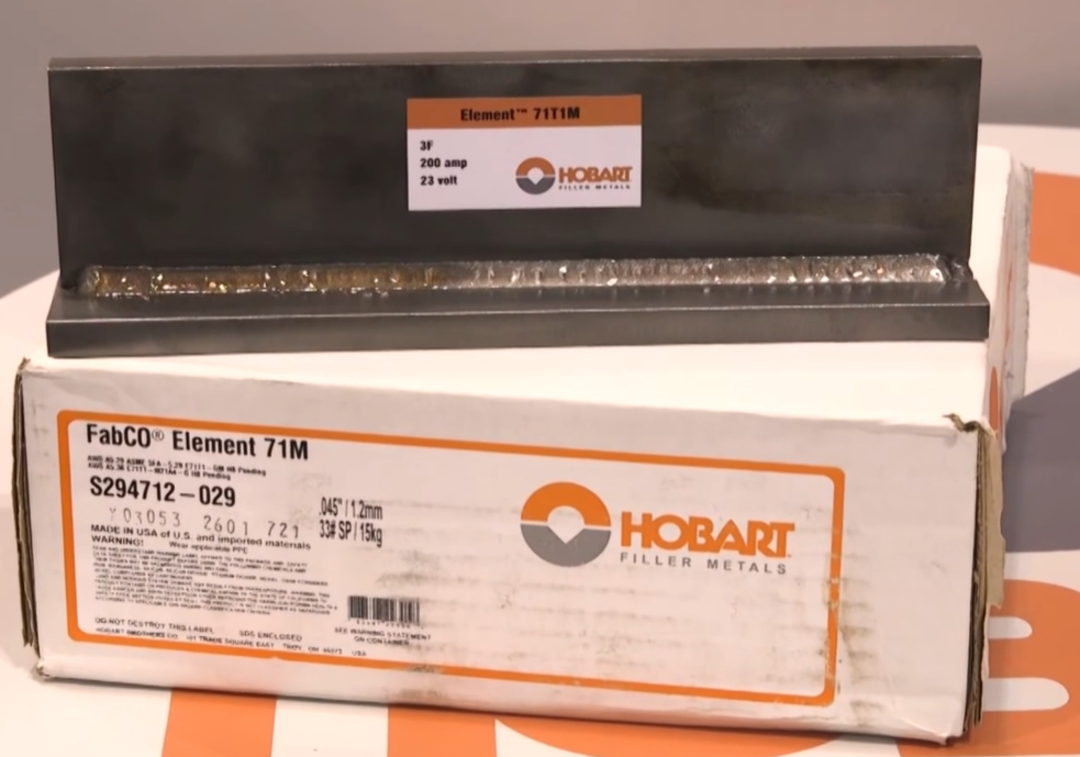 Hobart Family of Wires Reduces Manganese Levels